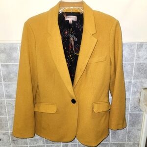 Mustard Yellow Blazer